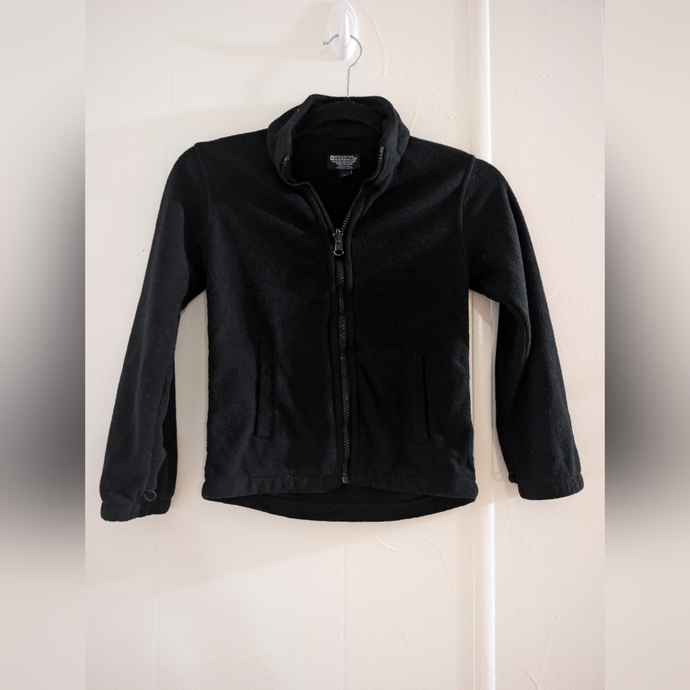 Mountain Warehouse Black Fleece Kids Jacket Size 7-8